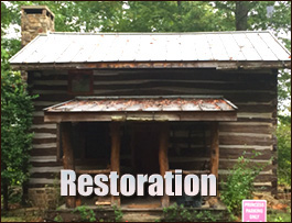 Historic Log Cabin Restoration  Russell County, Kentucky